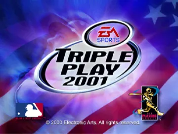 Triple Play 2001 (US) screen shot title